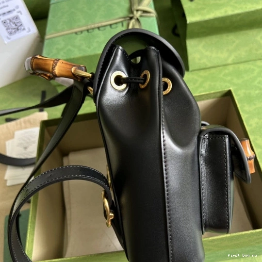 Firstbag ru backpack GUCCI small Bamboo 0818